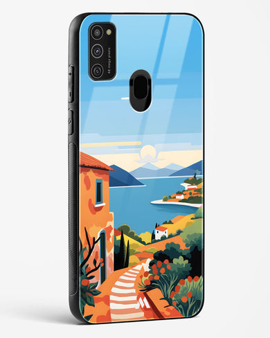 Mediterranean Escape Glass Case Phone Cover (Samsung)