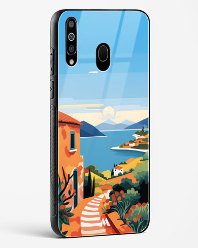 Mediterranean Escape Glass Case Phone Cover (Samsung)