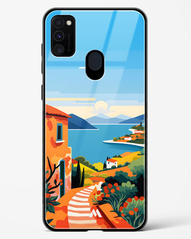 Mediterranean Escape Glass Case Phone Cover (Samsung)