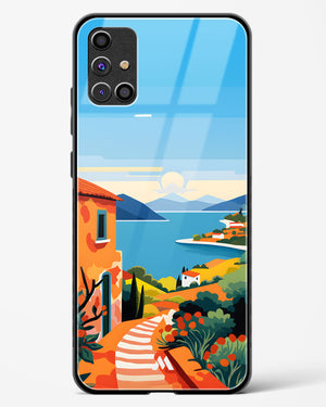 Mediterranean Escape Glass Case Phone Cover (Samsung)