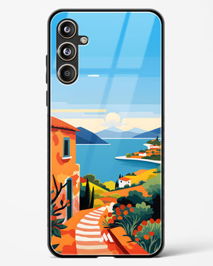 Mediterranean Escape Glass Case Phone Cover (Samsung)