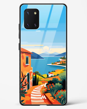 Mediterranean Escape Glass Case Phone Cover (Samsung)