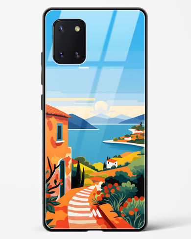 Mediterranean Escape Glass Case Phone Cover (Samsung)