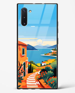 Mediterranean Escape Glass Case Phone Cover (Samsung)