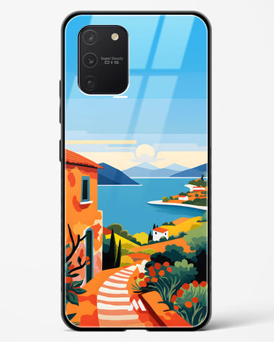 Mediterranean Escape Glass Case Phone Cover (Samsung)