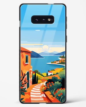 Mediterranean Escape Glass Case Phone Cover (Samsung)