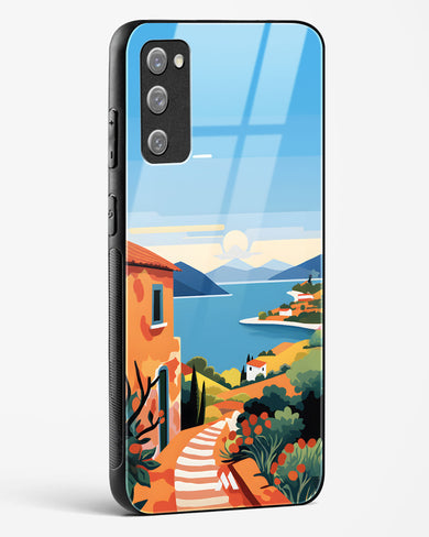 Mediterranean Escape Glass Case Phone Cover (Samsung)