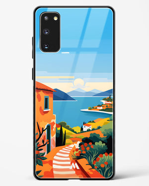 Mediterranean Escape Glass Case Phone Cover (Samsung)