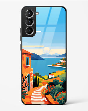 Mediterranean Escape Glass Case Phone Cover (Samsung)