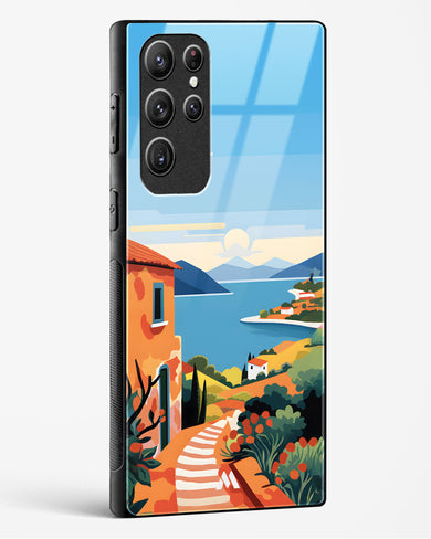 Mediterranean Escape Glass Case Phone Cover (Samsung)