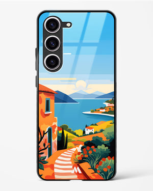 Mediterranean Escape Glass Case Phone Cover (Samsung)