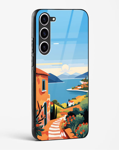 Mediterranean Escape Glass Case Phone Cover (Samsung)