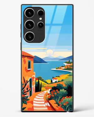 Mediterranean Escape Glass Case Phone Cover (Samsung)