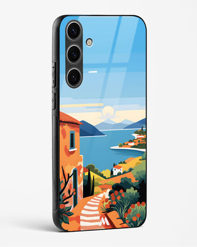 Mediterranean Escape Glass Case Phone Cover (Samsung)