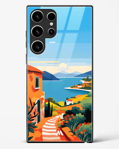 Mediterranean Escape Glass Case Phone Cover (Samsung)
