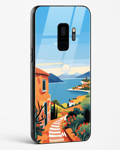 Mediterranean Escape Glass Case Phone Cover (Samsung)