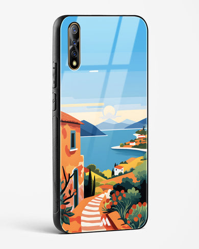 Mediterranean Escape Glass Case Phone Cover (Vivo)