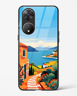 Mediterranean Escape Glass Case Phone Cover (Vivo)