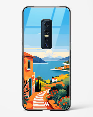 Mediterranean Escape Glass Case Phone Cover (Vivo)
