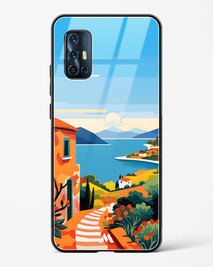 Mediterranean Escape Glass Case Phone Cover (Vivo)