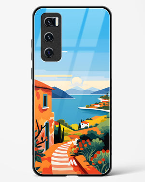 Mediterranean Escape Glass Case Phone Cover (Vivo)