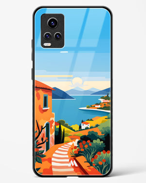 Mediterranean Escape Glass Case Phone Cover (Vivo)