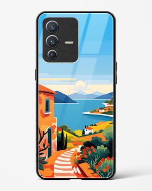 Mediterranean Escape Glass Case Phone Cover (Vivo)