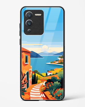 Mediterranean Escape Glass Case Phone Cover (Vivo)