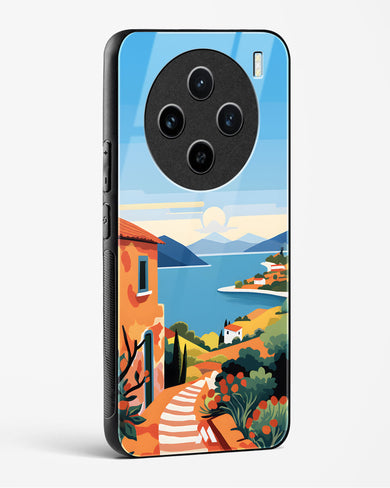 Mediterranean Escape Glass Case Phone Cover (Vivo)
