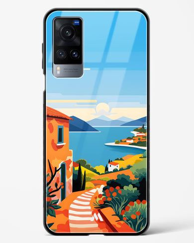 Mediterranean Escape Glass Case Phone Cover (Vivo)