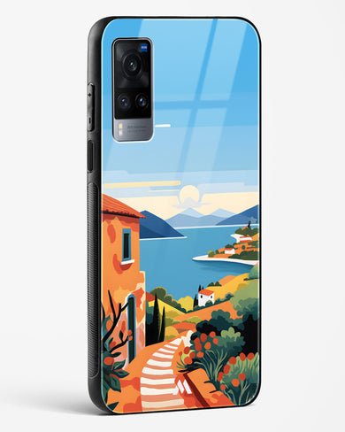 Mediterranean Escape Glass Case Phone Cover (Vivo)