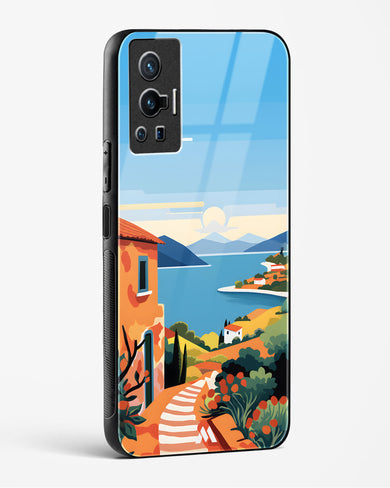Mediterranean Escape Glass Case Phone Cover (Vivo)