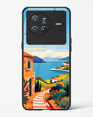 Mediterranean Escape Glass Case Phone Cover (Vivo)