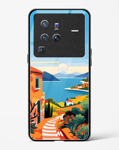 Mediterranean Escape Glass Case Phone Cover (Vivo)