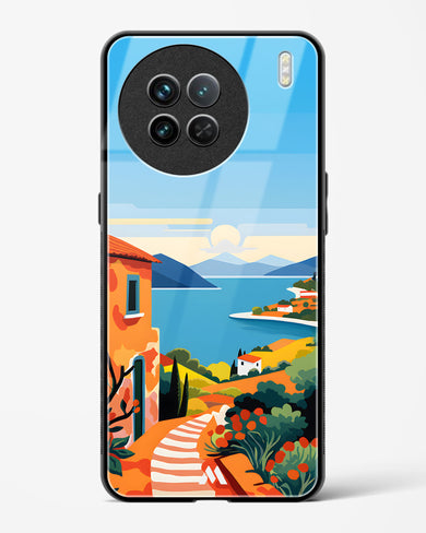 Mediterranean Escape Glass Case Phone Cover (Vivo)