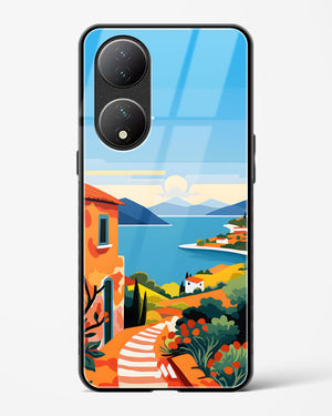 Mediterranean Escape Glass Case Phone Cover (Vivo)