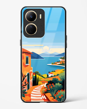 Mediterranean Escape Glass Case Phone Cover (Vivo)