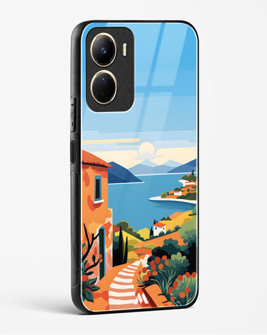 Mediterranean Escape Glass Case Phone Cover (Vivo)
