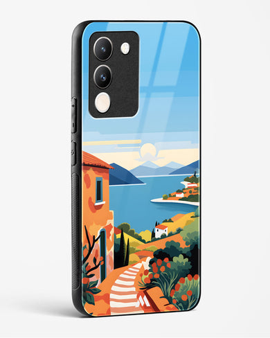 Mediterranean Escape Glass Case Phone Cover (Vivo)
