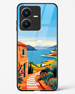 Mediterranean Escape Glass Case Phone Cover (Vivo)