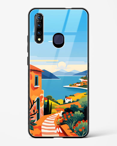 Mediterranean Escape Glass Case Phone Cover (Vivo)