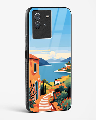 Mediterranean Escape Glass Case Phone Cover (Vivo)
