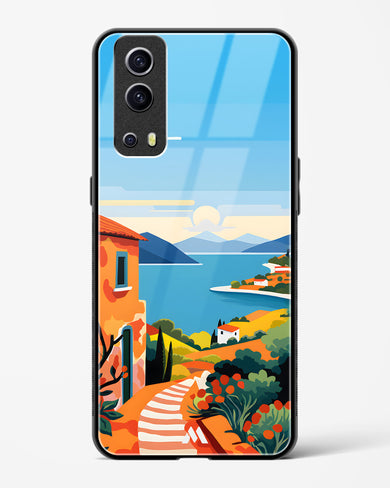 Mediterranean Escape Glass Case Phone Cover (Vivo)