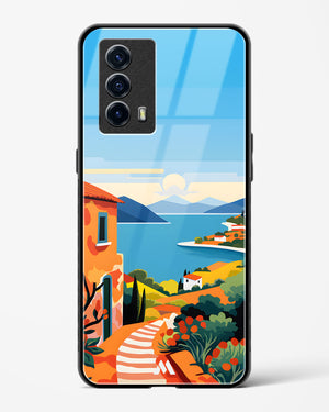 Mediterranean Escape Glass Case Phone Cover (Vivo)