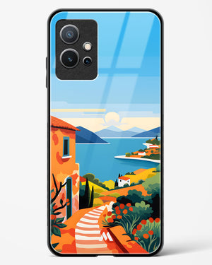 Mediterranean Escape Glass Case Phone Cover (Vivo)