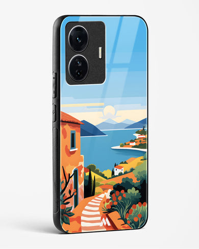 Mediterranean Escape Glass Case Phone Cover (Vivo)