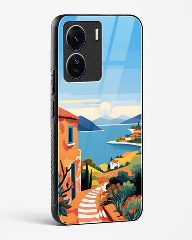 Mediterranean Escape Glass Case Phone Cover (Vivo)