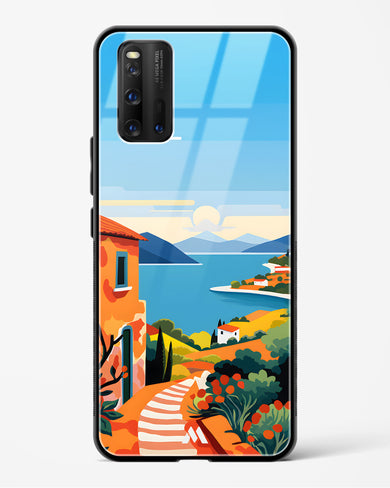 Mediterranean Escape Glass Case Phone Cover (Vivo)