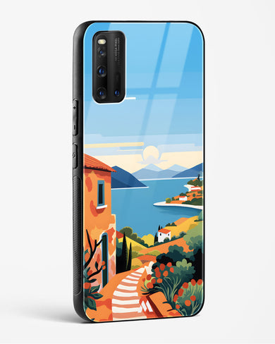 Mediterranean Escape Glass Case Phone Cover (Vivo)