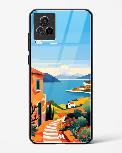 Mediterranean Escape Glass Case Phone Cover (Vivo)